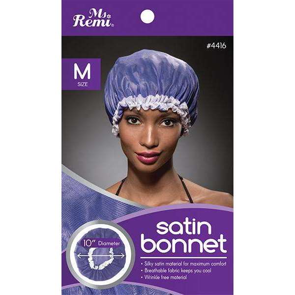 Annie International:Ms. Remi Satin Bonnet M Asst Color