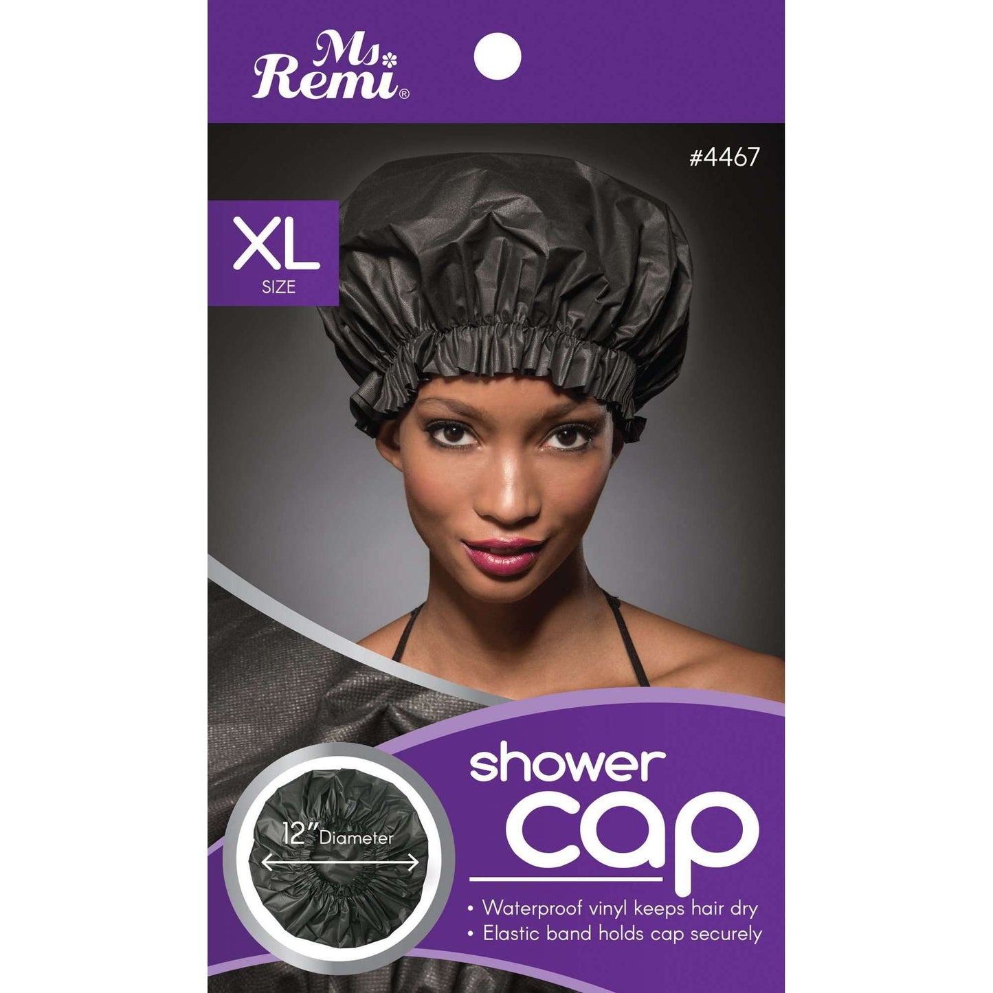 Annie International:Ms. Remi Shower Cap Xl Black