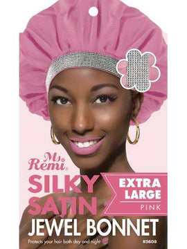 Ms. Remi Silky Satin Jewel Bonnet XL Asst Color