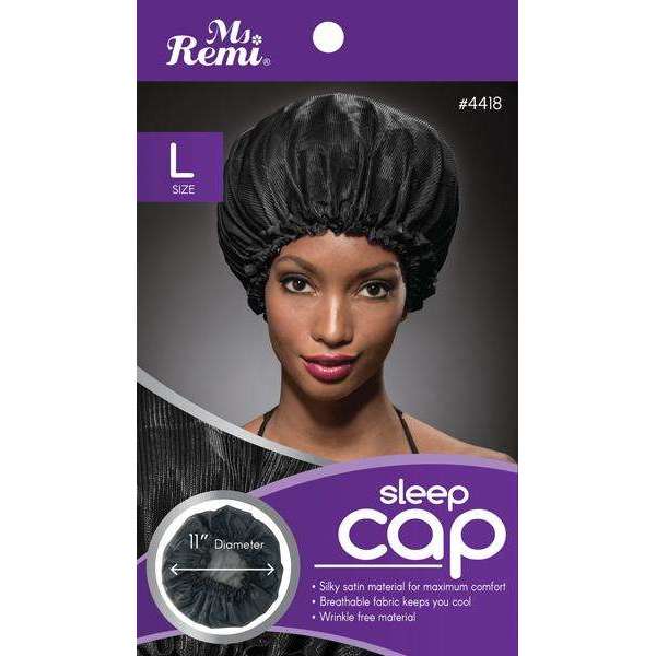 Annie International:Ms. Remi Sleep Cap L Black