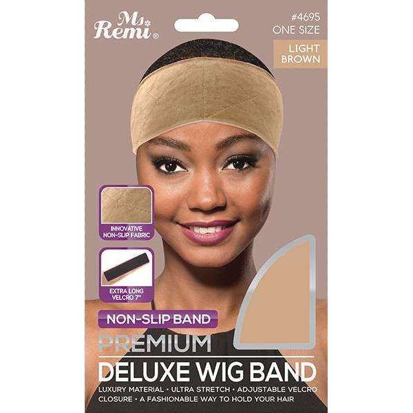Annie International:Ms. Remi Wig Band Light Brown