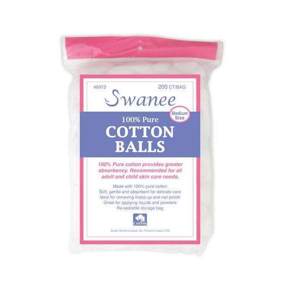 Swanee Cotton Ball M 200Ct Swanee