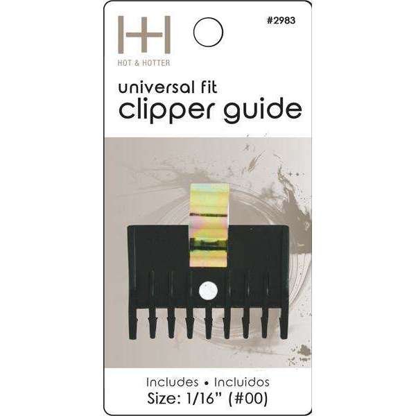 Annie International:Universal Fit Clipper Guide 1/16" Black