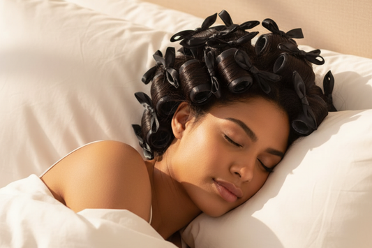 Big Curls: 5 Reasons to Use Satin Pillow Rollers
