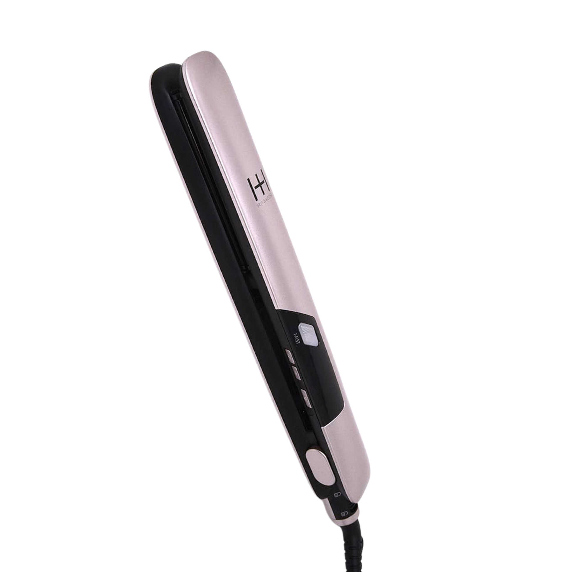 Hot & Hotter Cool Mist 1-inch flat iron in rose gold with 3D ceramic plates and digital temperature controls