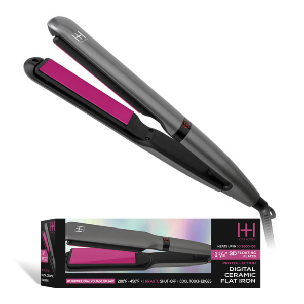 Hot & Hotter 3D Floating Plate Flat Iron 1.5