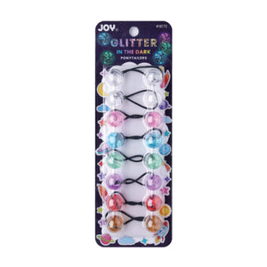 
                  
                    Load image into Gallery viewer, Joy Twin Beads Ponytailer 20mm 8ct Glitter Glow
                  
                