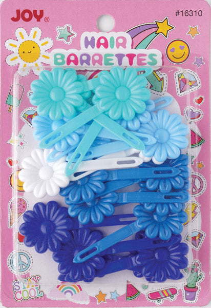 Pasadores para el cabello Joy 10Ct Asst Azul