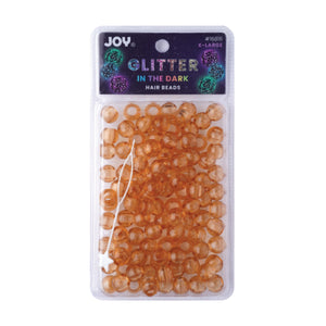 
                  
                    Load image into Gallery viewer, Joy Round Beads XL Glitter Glow Beads Joy Brown  
                  
                