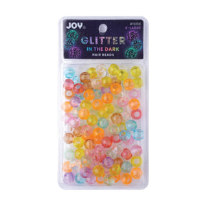 
                  
                    Load image into Gallery viewer, Joy Round Beads XL Glitter Glow Beads Joy Multicolor  
                  
                