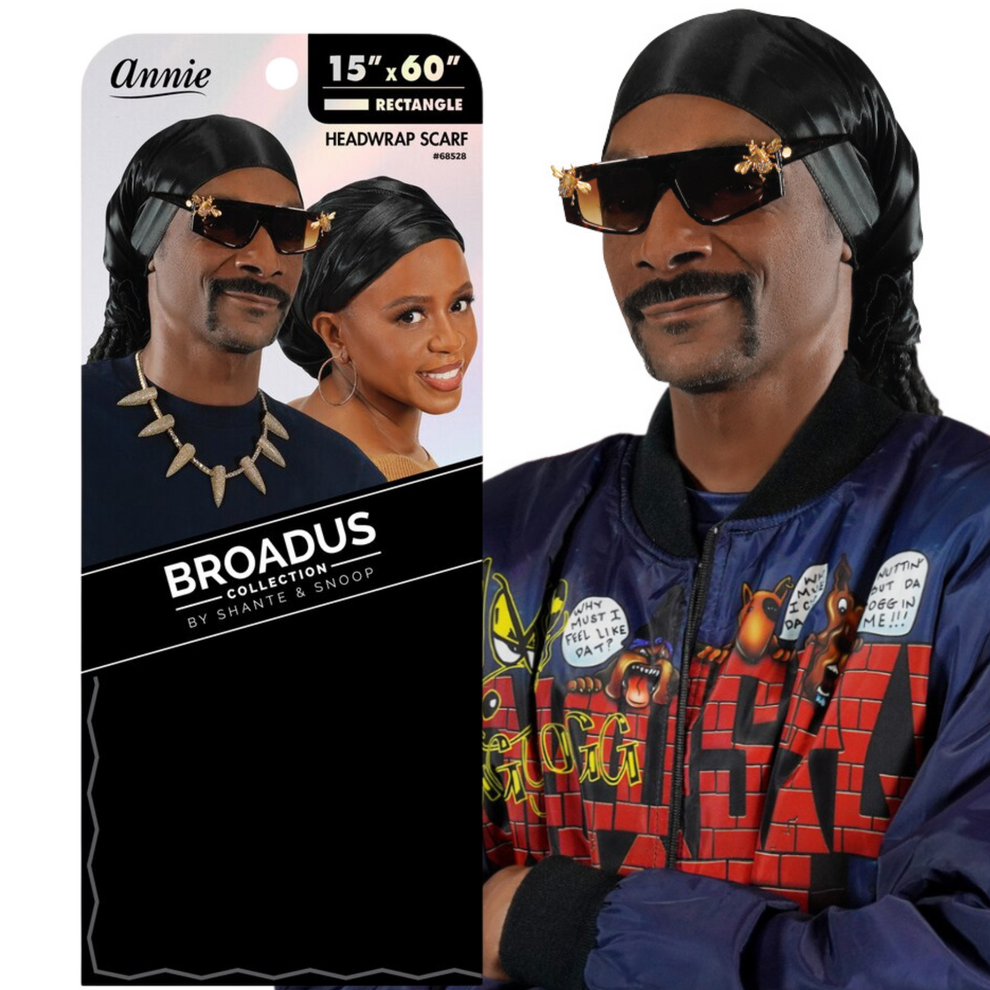 Broadus Collection Scarf by Shante & Snoop Dogg, Black – Annie ...