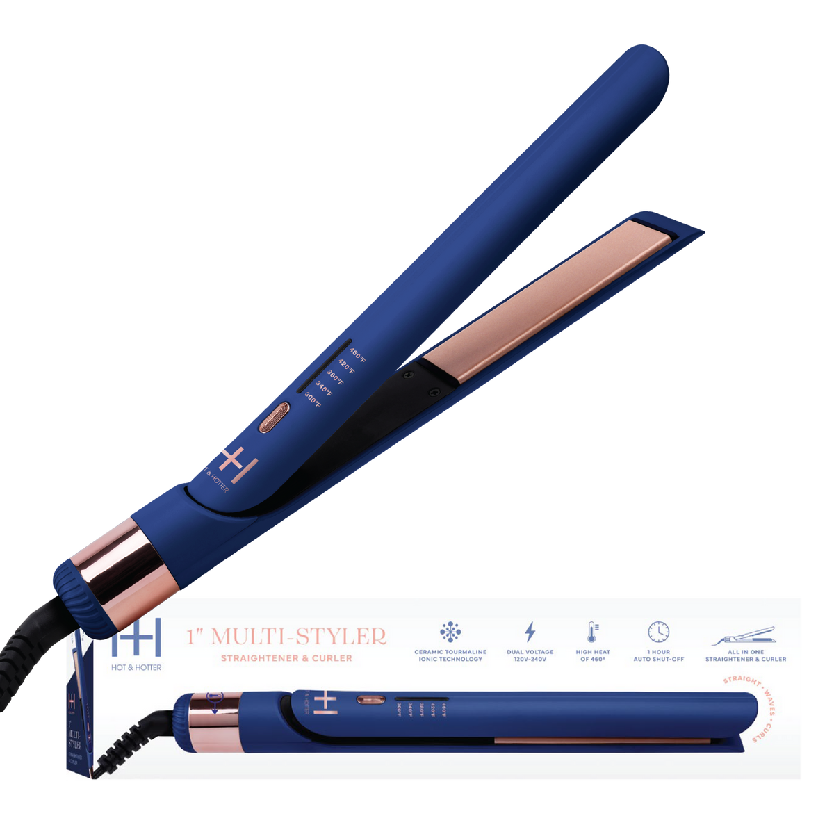 HH 1" MULTI-STYLER - Straightening & Curler