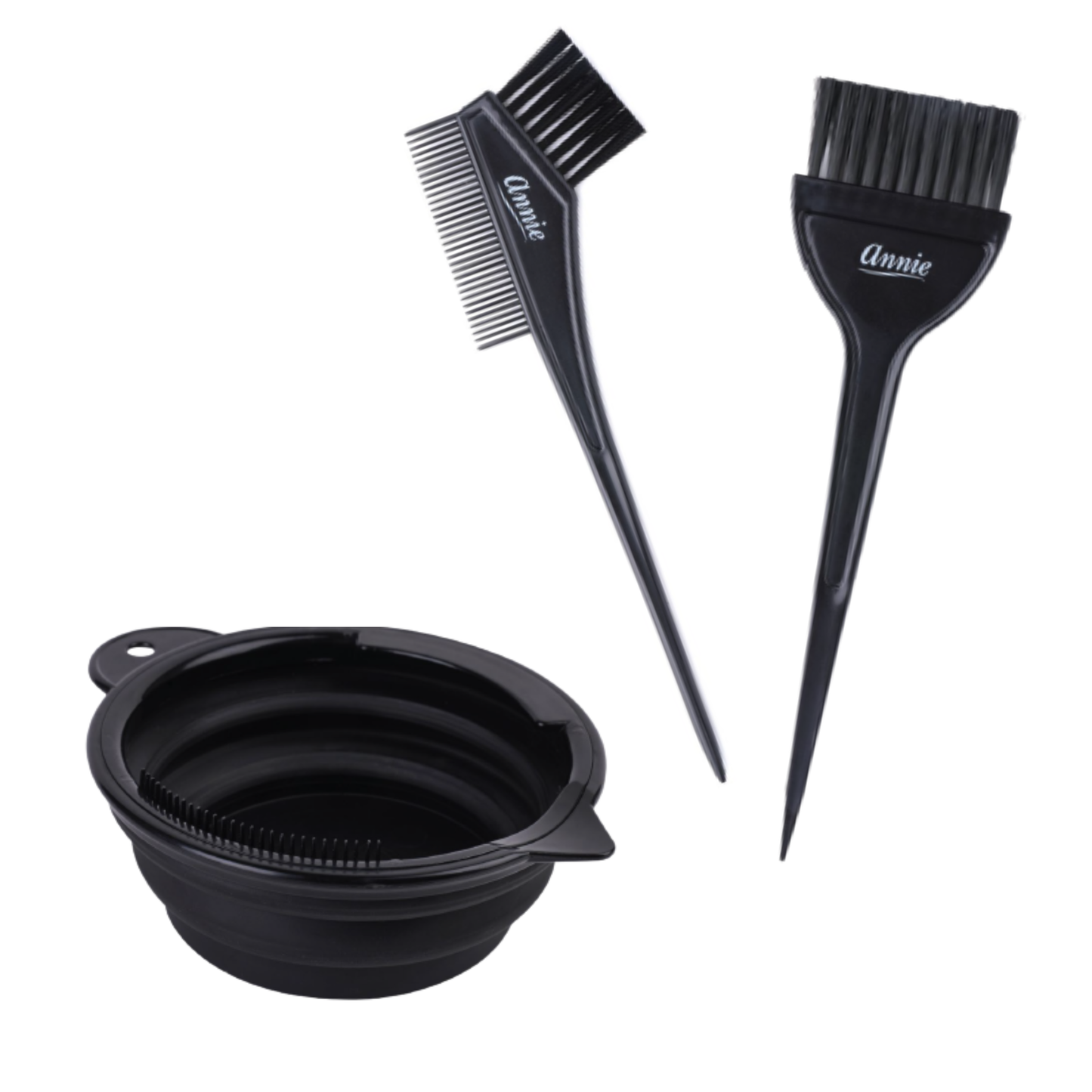 Annie Hair Coloring Kit, 3 Count, Black