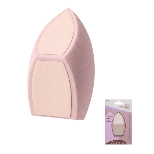 Almine 2-Sided Fingerblend Sponge, 1 Count, Blush