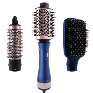 
                  
                    Load image into Gallery viewer, Hot &amp;amp; Hotter All-In-One Interchangeable Hair Dryer Brush
                  
                