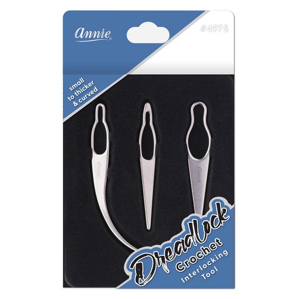 Annie Dreadlock Crochet Interlocking Tool Set 3pc | Locs Essential
