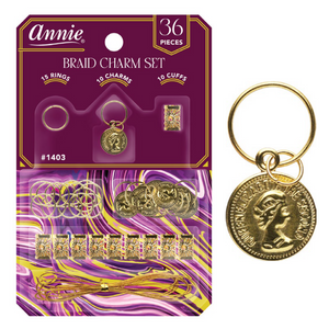 
                  
                    Load image into Gallery viewer, Annie Braid Charm Set, Coin
                  
                