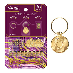
                  
                    Load image into Gallery viewer, Annie Braid Charm Set, Floral Circle
                  
                