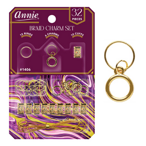 
                  
                    Load image into Gallery viewer, Annie Braid Charm Set, Ring
                  
                