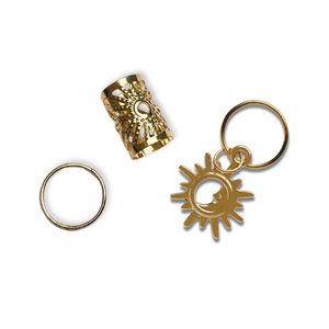 
                  
                    Load image into Gallery viewer, Annie Braid Charm Set, Sun &amp;amp; Moon
                  
                