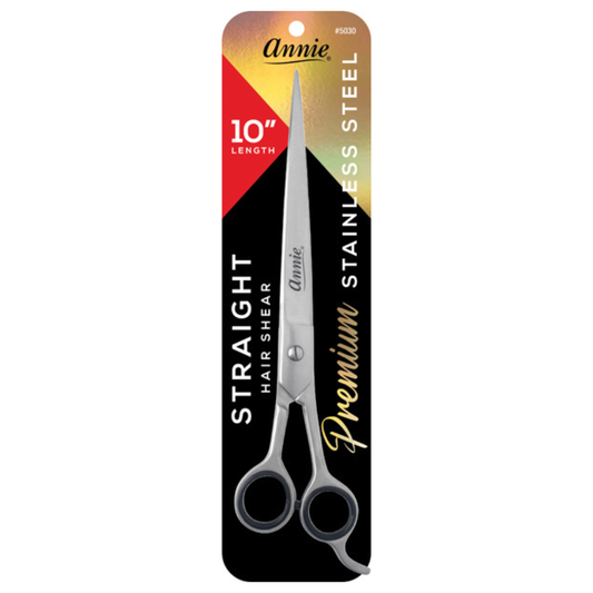 Tijeras de peluquero profesionales de acero inoxidable Annie de 10 pulgadas