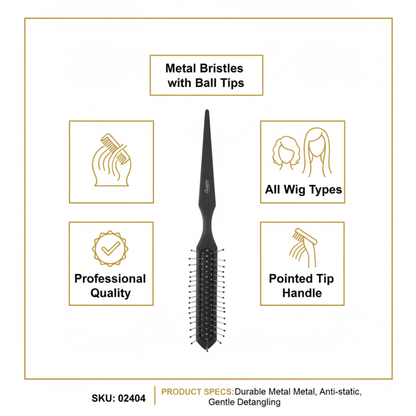 Annie Metal Wig Brush W/ Ball Tips