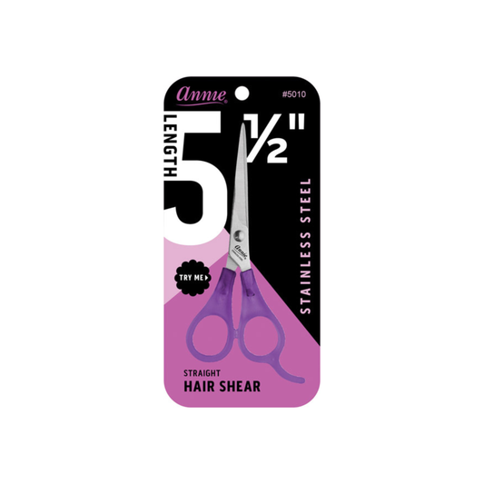 Annie Professional Tijeras de acero inoxidable Tijeras para el cabello 5.5" Asst Color
