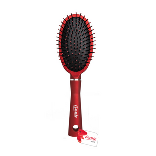 Annie Salon Round Paddle Brush Red