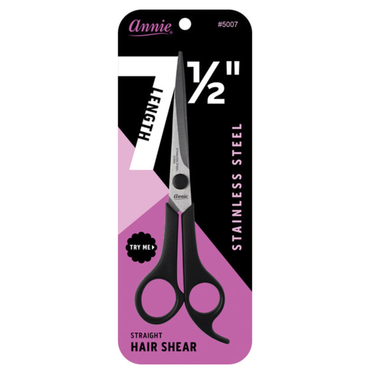 Tijeras de pelo profesionales de acero inoxidable Annie de 7,5 pulgadas