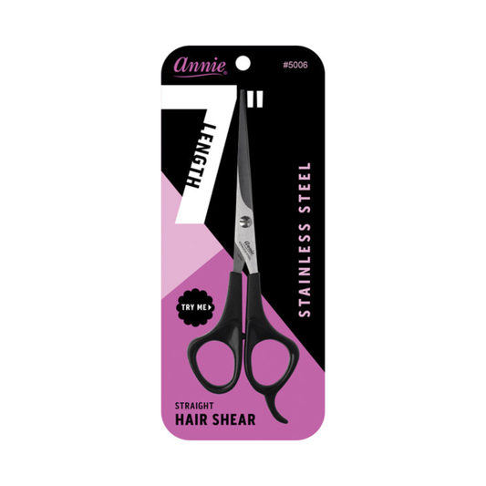 Tijeras de pelo profesionales de acero inoxidable Annie de 7 pulgadas