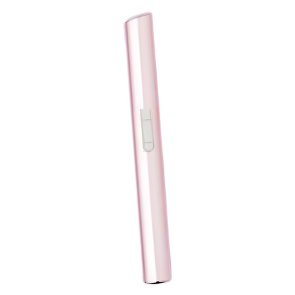 Annie Micro Facial Trimmer in sleek pink with a simple on/off switch for precise and gentle facial hair removal.