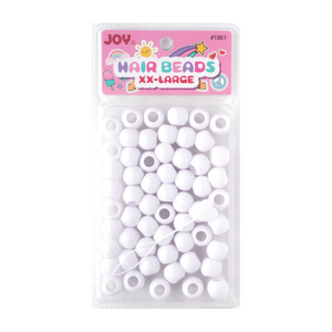 
                  
                    Load image into Gallery viewer, Joy Round Plastic Beads XX-Large White
                  
                