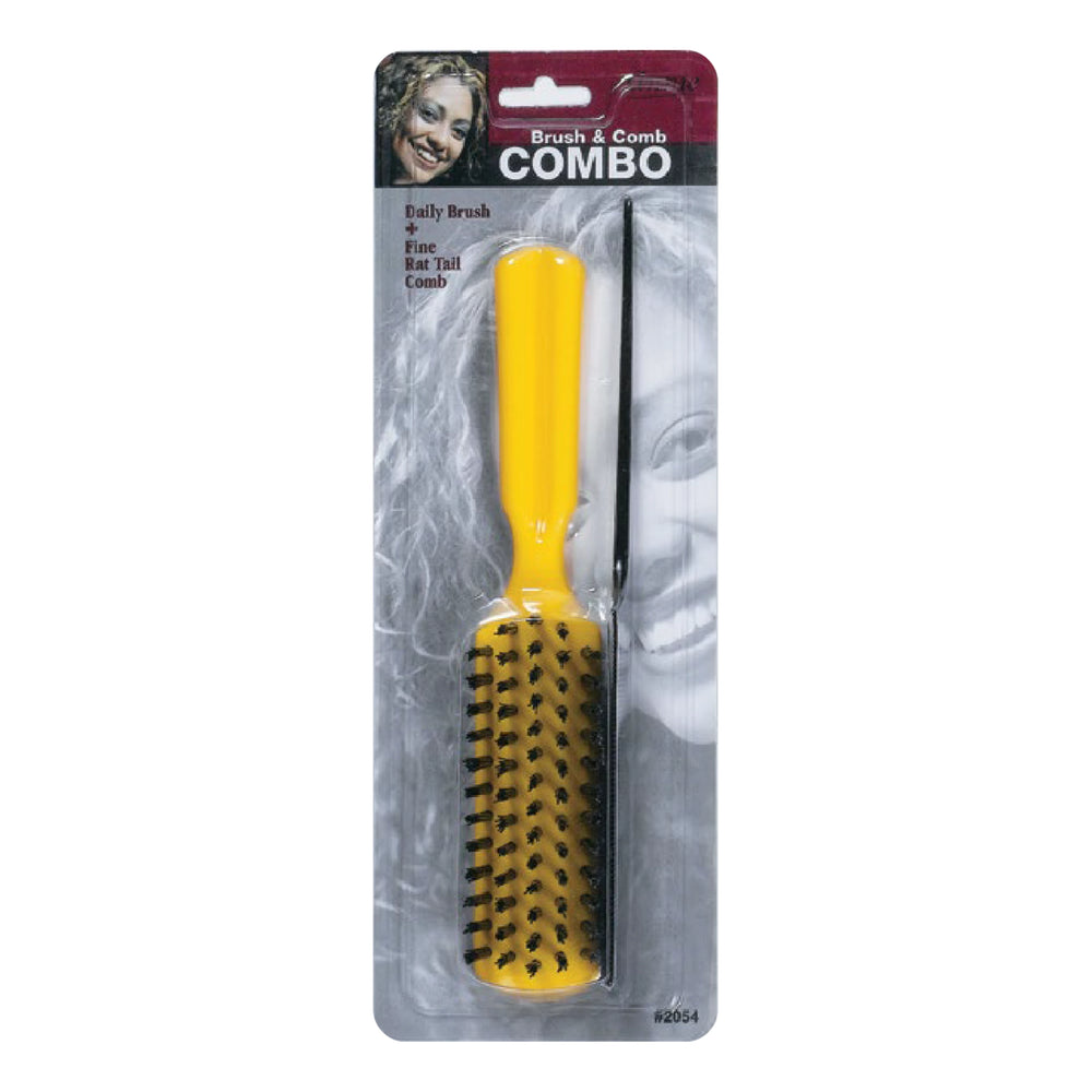 Annie Brush And Rat Tail Comb Combo Asst Color Brushes Annie   