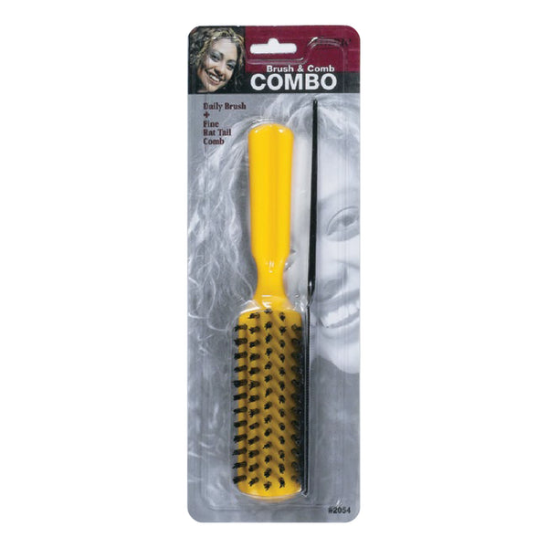 Annie Brush And Rat Tail Comb Combo Asst Color