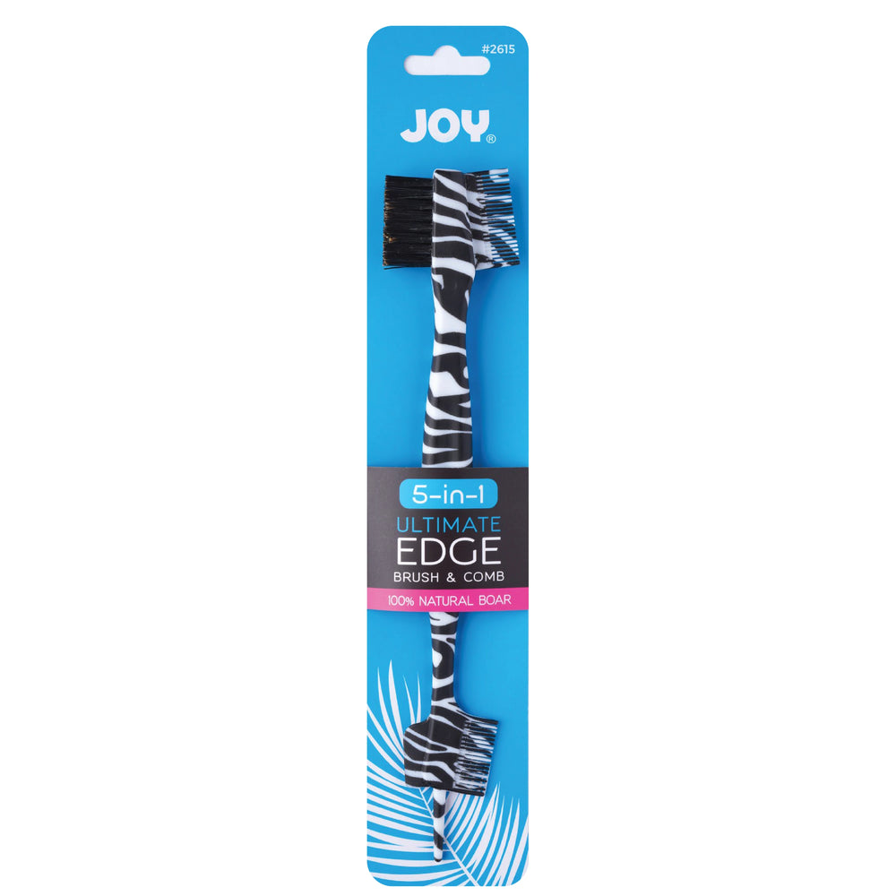 Joy 5 in 1 Edge Brush Boar Bristle Asst. Brushes Joy   