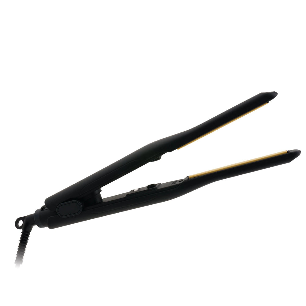 
                  
                    Load image into Gallery viewer, Hot &amp;amp; Hotter Pencil Ceramic Tourmaline Flat Iron 3/10&amp;quot; Black
                  
                