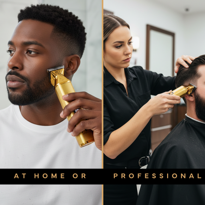 Hot & Hotter All-In-One Cordless Grooming Trimmer Kit, Gold