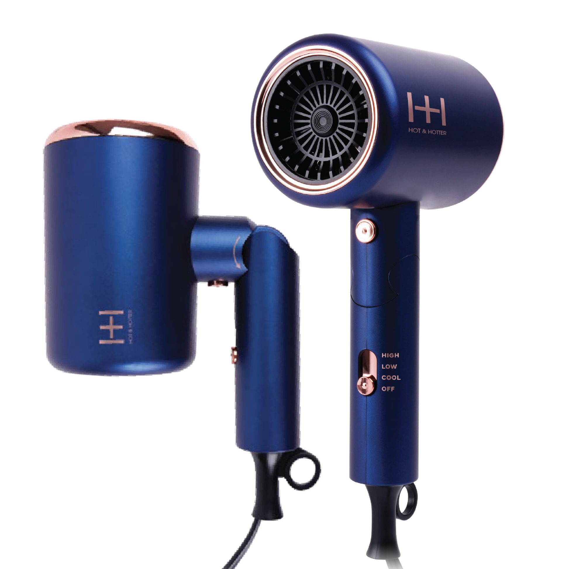 Hot Hotter Turbo 3500 Foldable Hair Dryer, Count Travel Dryer