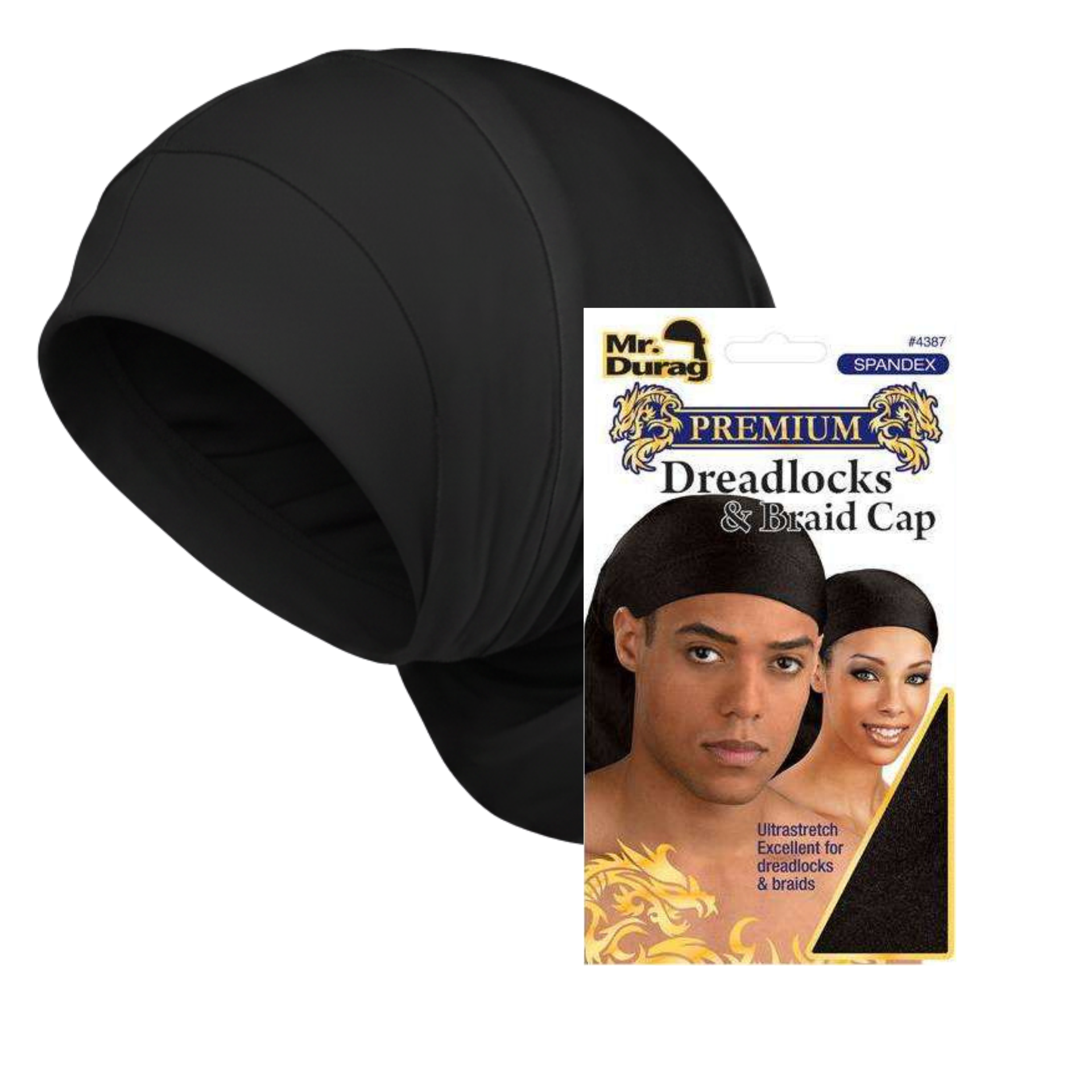 Mr. Durag Deluxe Dreadlocks & Braid Cap | Frizz Control | Unisex