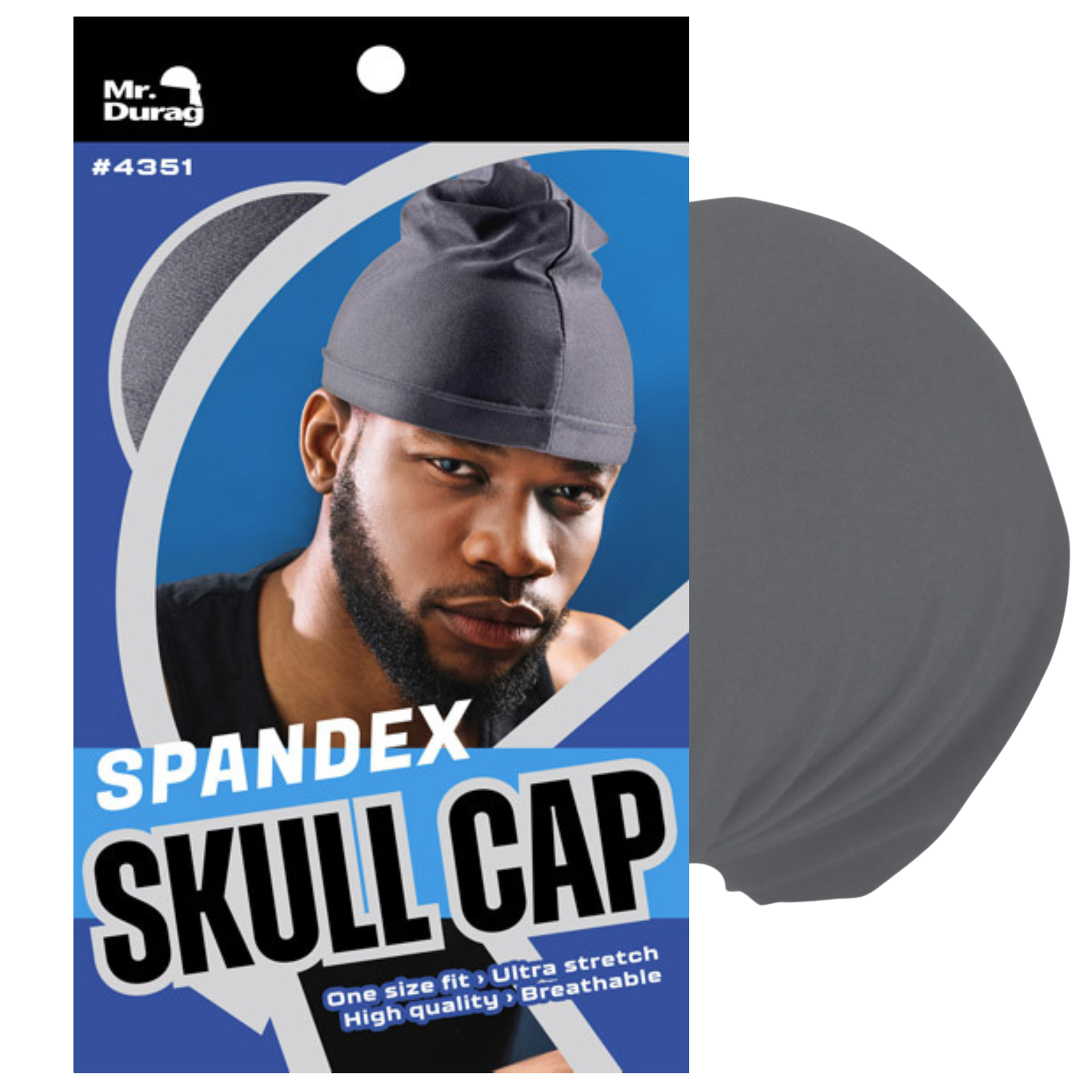 Mr. Durag Spandex Skull Cap Asst Colors | Perfect for Waves