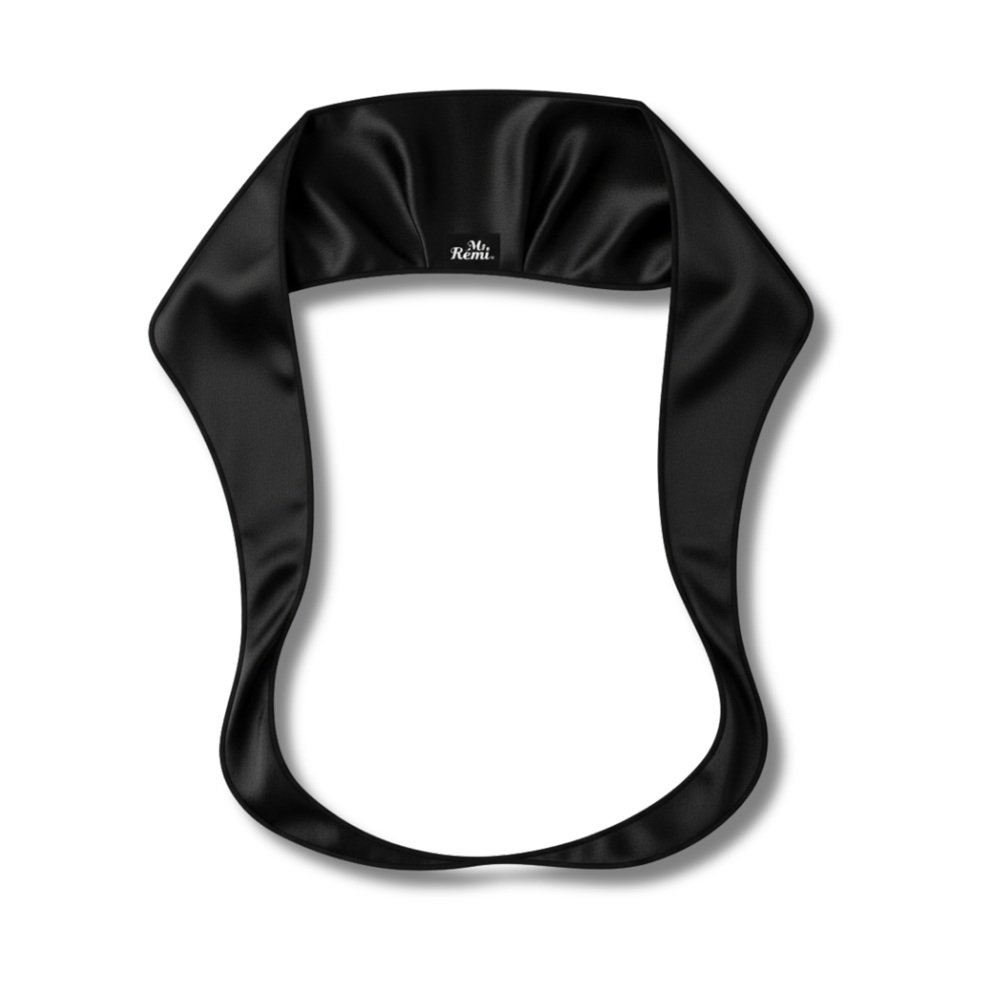 Ms. Remi Effortless Turban Scarf Open Top, Black