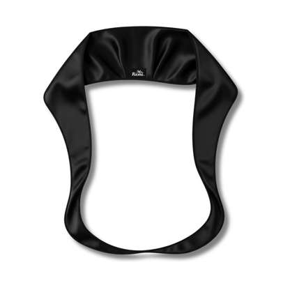 Ms. Remi Effortless Turban Scarf Open Top, Black