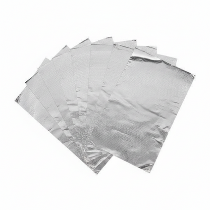 Annie Aluminum Hair Coloring Salon Foil Sheets, 45 Count, Silver