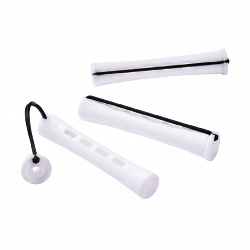 Annie Cold Wave Rods Long 1/2 Inch, 12 Count, White