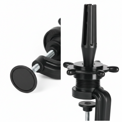 Soporte Annie Econo para cabeza de maniquí, 1 unidad, Negro
