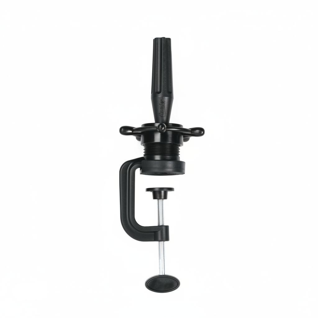 Soporte Annie Econo para cabeza de maniquí, 1 unidad, Negro