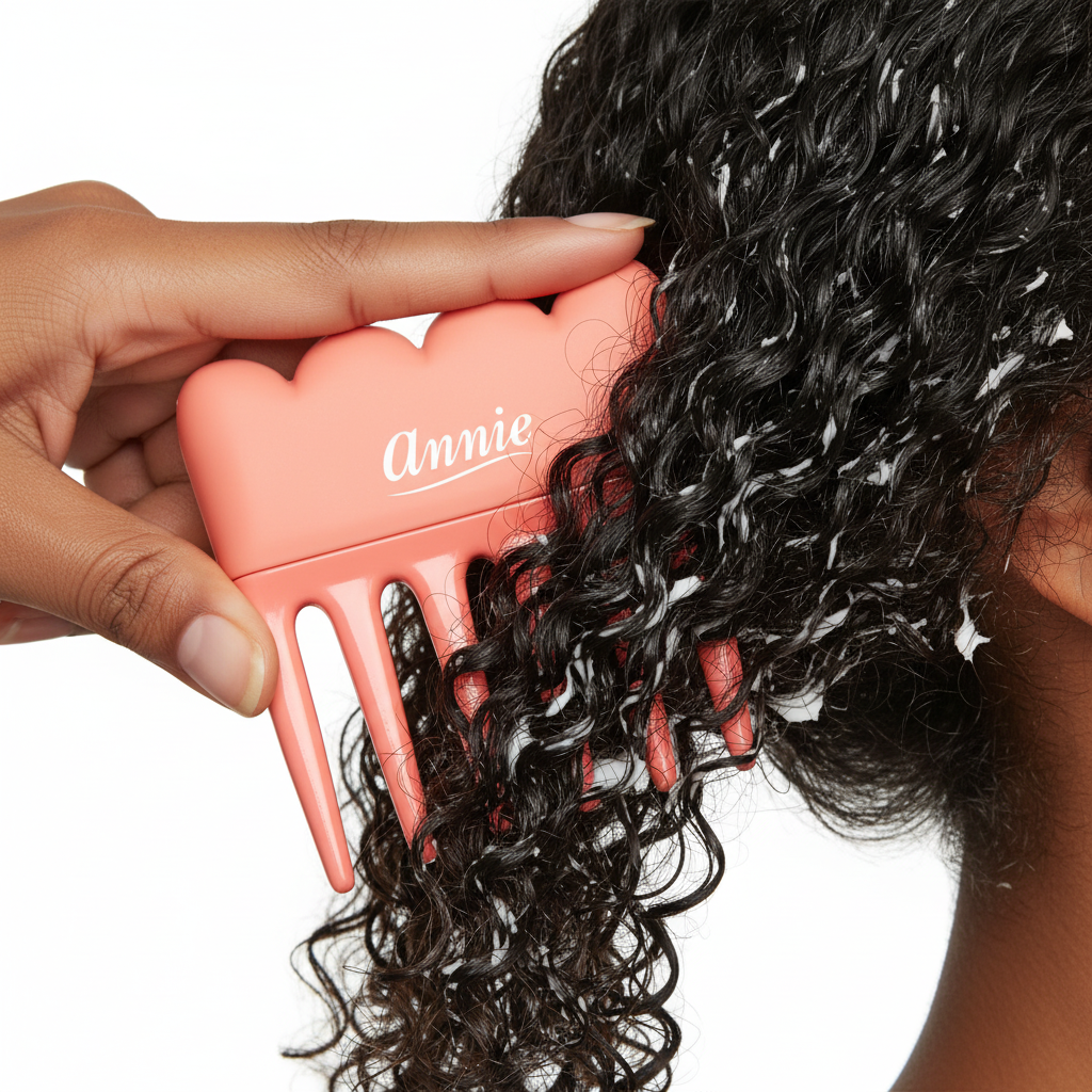 Annie Effortless Detangler Pik, 1 Count, Orange