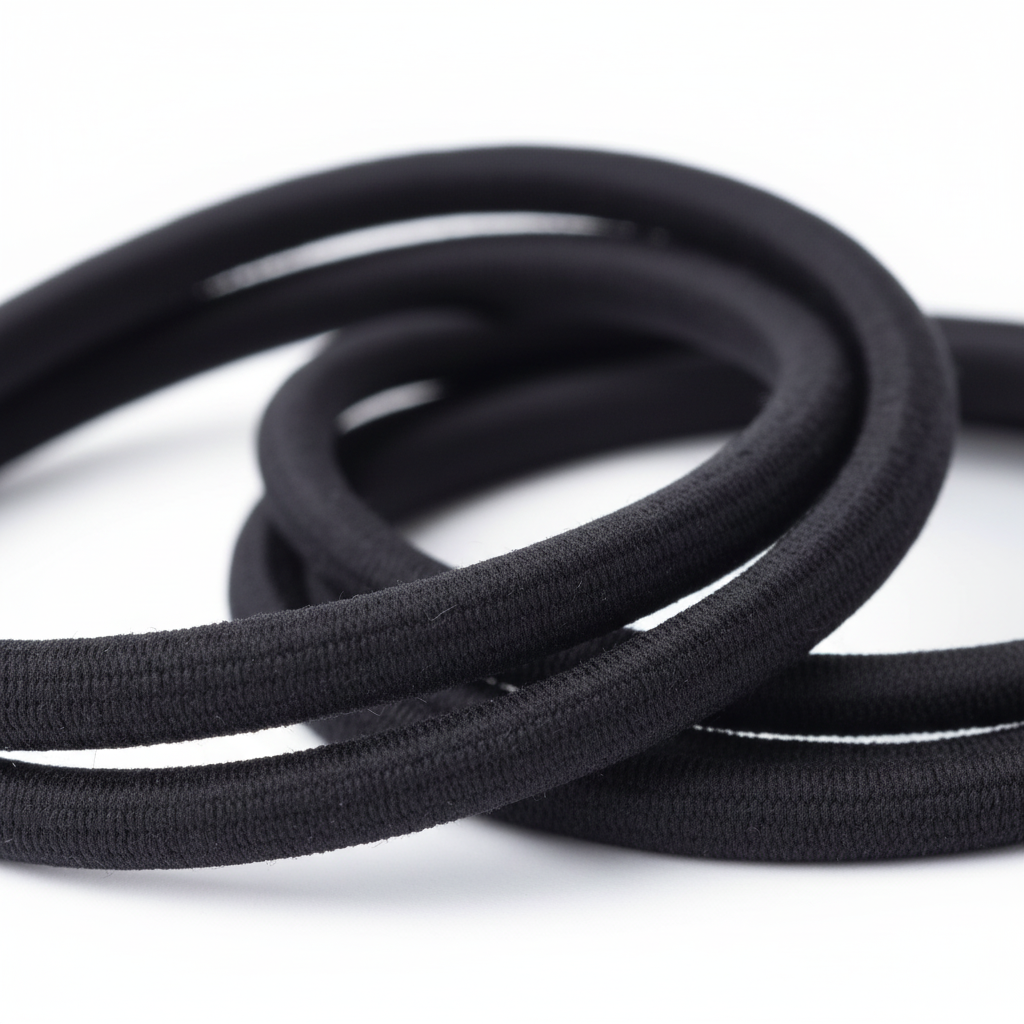 Annie Goma Elástica para Coleta 4 mm x 26.67 cm 16 unidades Negro
