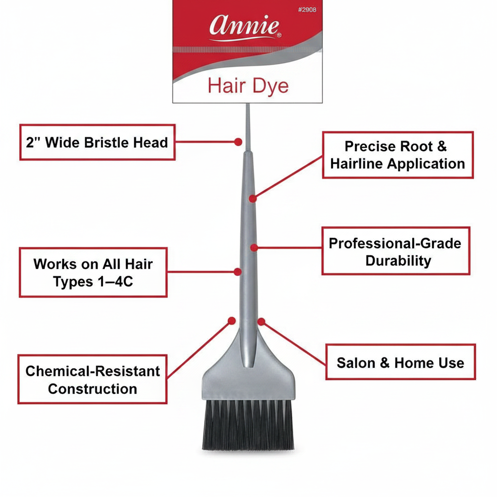 Annie Dye Brush L (2") pincel de tinte