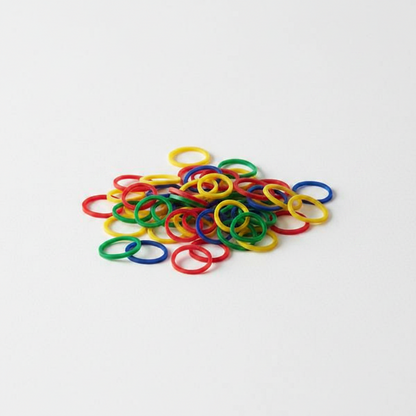 Annie Hair Rubber Bands 14mm, 500 Count, Assorted Colors